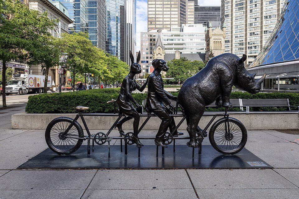 David Pecaut Square — view 1.
