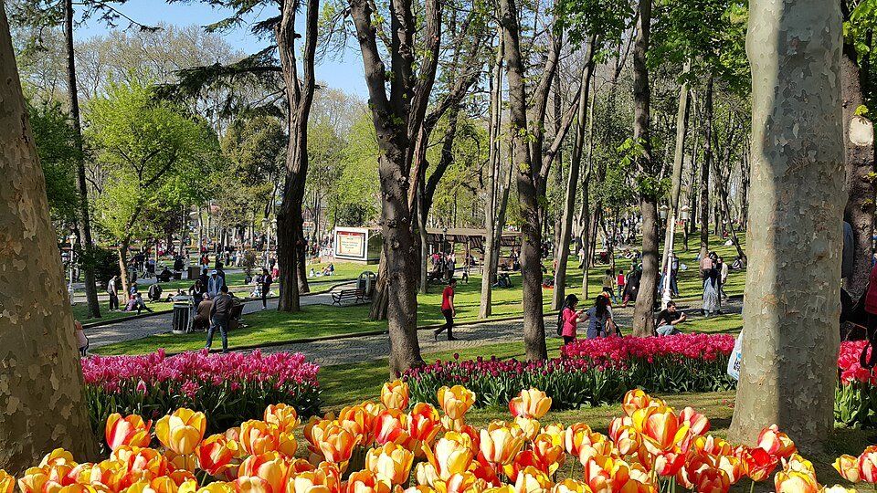 Gülhane Park — view 1.