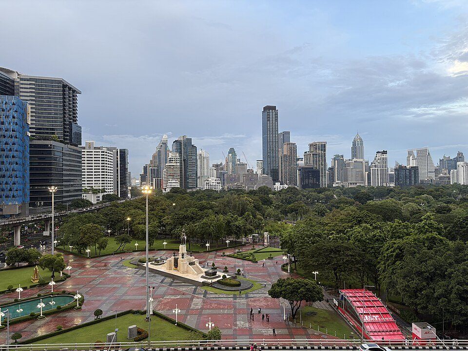 Lumphini Park — view 1.