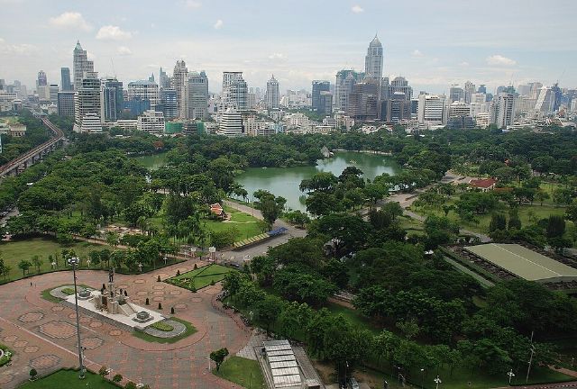 Lumphini Park — view 2.