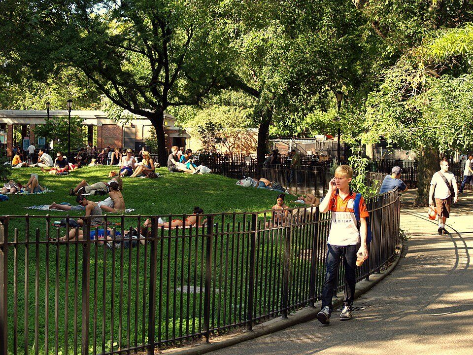 Tompkins Square Park — view 1.