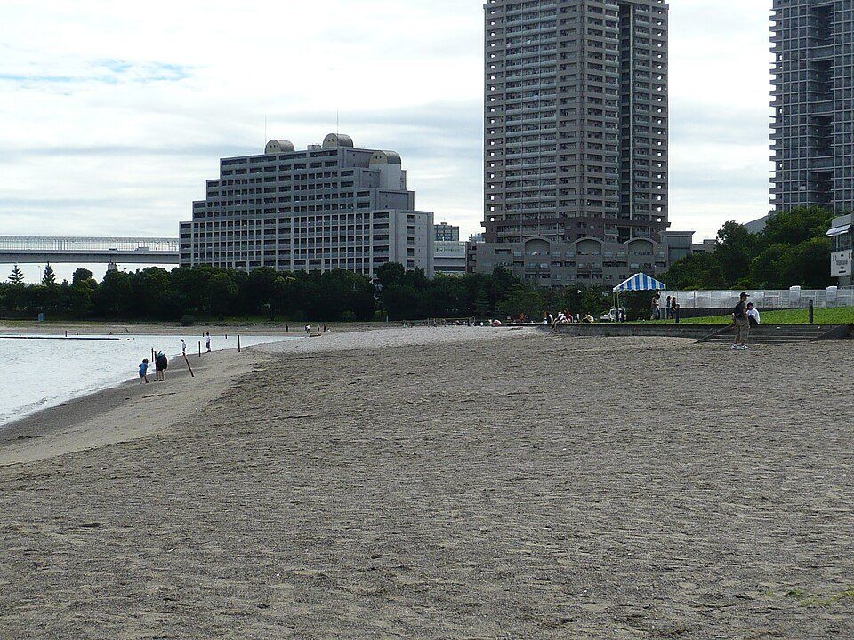 Odaiba Marine Park — view 1.